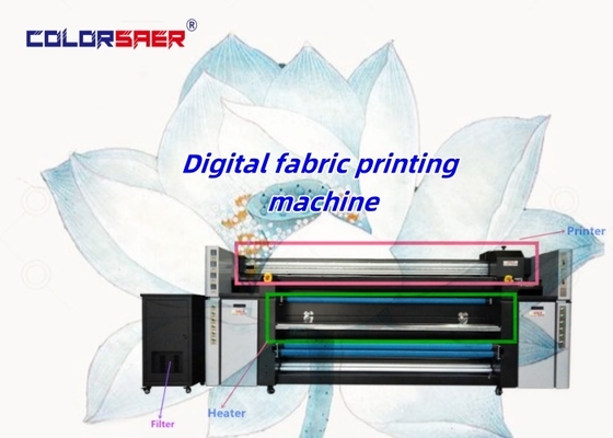 I3200-A1 เครื่องพิมพ์สีผ้าดิจิตอล sublimation สําหรับการพิมพ์ผ้า