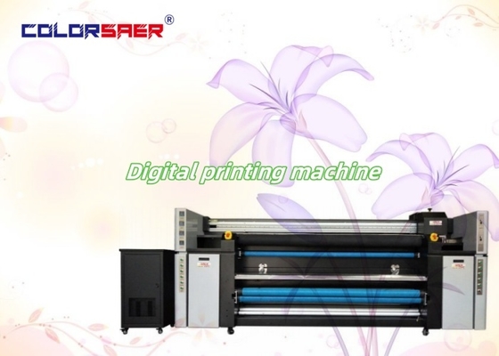 เครื่องพิมพ์หน้ากว้าง Color SAER เครื่องพิมพ์ผ้าดิจิทัลสำหรับพิมพ์ผ้า