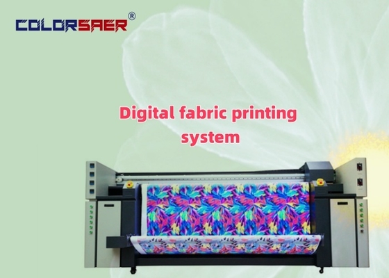 เครื่องพิมพ์ sublimation ขนาดใหญ่มืออาชีพสําหรับผ้า 2m ความกว้างการพิมพ์ Roll to Roll Sublimation Printer