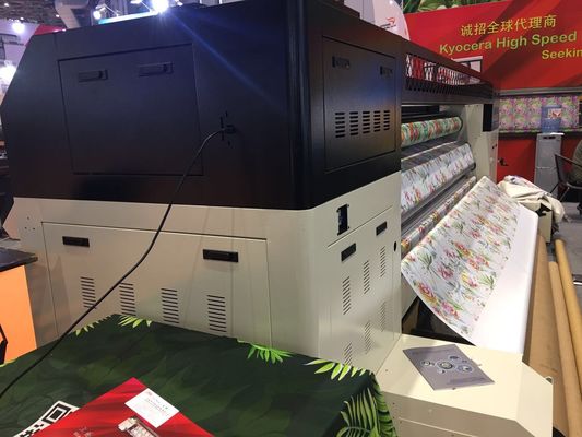เครื่องพิมพ์อุตสาหกรรมสิ่งทอดิจิตอลความเร็วสูงด้วยความละเอียดสูง