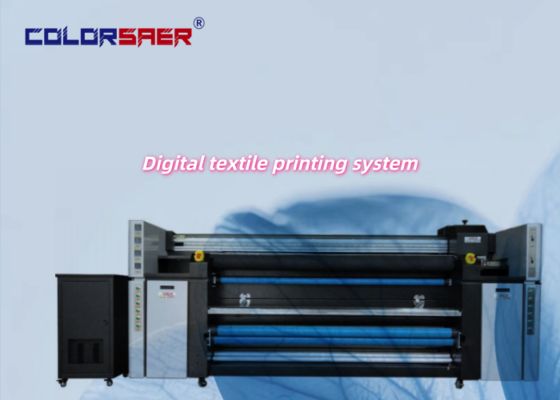 High Quality Textile Printing Equipment Epson Head Printer & Heater All-in-one printing system