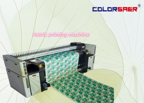 เครื่องพิมพ์สิ่งทอดิจิทัลโดยตรงพร้อมหัวพิมพ์ Epson i3200 จำนวน 3 หัว ความกว้างสูงสุด 2200 มม. และกำลังไฟฮีตเตอร์ 6kw