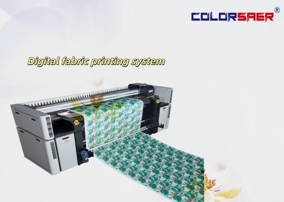 Shanghai SAER Digital Textile Printer Wide Format Cotton & Polyester Fabric Printer Direct to Fabric Large Format Plotter