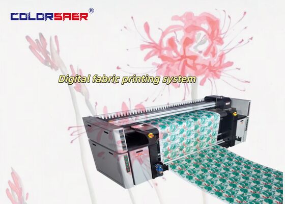 SAER DPI สูง บริการหลังการขายที่ดีมาก เครื่องพิมพ์ผ้าแบบ Inkjet หลายฟังก์ชัน