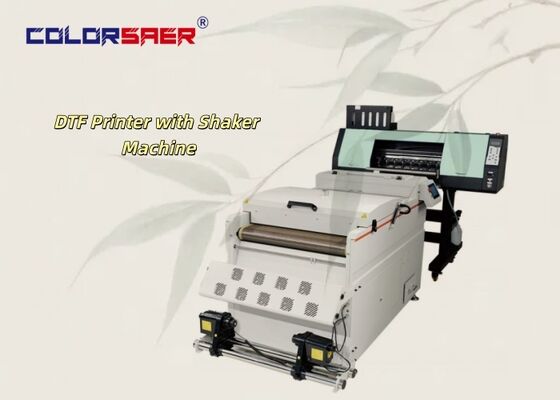 SAER เครื่องพิมพ์ DTF ขนาด 60 ซม. สําหรับการพิมพ์เดนม เทคโนโลยี DTF ใหม่ทํางานบนผ้าทุกชนิด