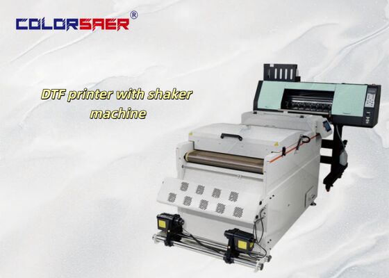 เครื่องพิมพ์ผ้าขายร้อน เครื่องพิมพ์ A1 DTF สําหรับเครื่องแต่งกายที่กําหนดเอง คุณภาพสูง ใช้งานง่าย สีสดใสด้วยหมึกสี