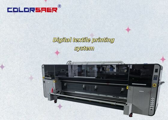 เครื่องพิมพ์หัวพิมพ์อุตสาหกรรม KJ4B-QL เครื่องพิมพ์ผ้าที่มีระบบแรงดันลบ Roll To Roll Plotter