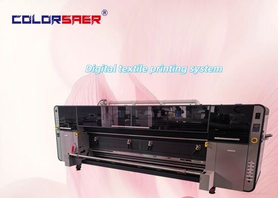 SAER บริษัทอุตสาหกรรม KJ48-QL Print Head Direct to Fabric Printer Digital Inkjet Printer With Negative Pressure System การรับประกัน 1 ปี