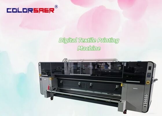 SAER Environmentally Friendly Digital Fabric Printing System with I3200 Print Head for Textile Factory