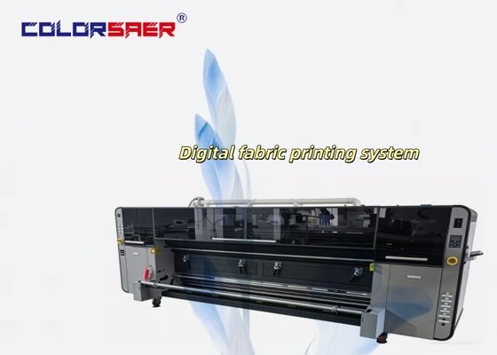 เครื่องพิมพ์ทอทผ้าแบบ Inkjet รุ่นใหม่ พร้อมเครื่องทําความร้อนอินฟราเรดไกล เครื่องทั้งหมดในเครื่องเดียว ระบบพิมพ์ผ้า พร้อมหมึกสีและ sublimation