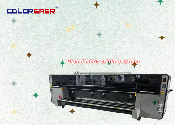 เครื่องพิมพ์ทอทผ้าแบบ Inkjet รุ่นใหม่ พร้อมเครื่องทําความร้อนอินฟราเรดไกล เครื่องทั้งหมดในเครื่องเดียว ระบบพิมพ์ผ้า พร้อมหมึกสีและ sublimation