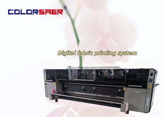 เครื่องพิมพ์ผ้า Impresora เครื่องพิมพ์สิ่งทอ / ผ้าดิจิตอลสำหรับขาย 4 หรือ 8 สีพร้อมหมึกสีและหมึกระเหิด