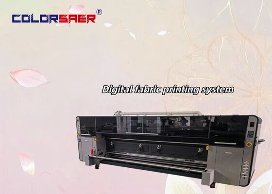 เครื่องพิมพ์ผ้าขนาดใหญ่ พร้อมหัวพิมพ์ 4pc & 8pcs เครื่องพิมพ์กราฟิกโฆษณาภายในและภายนอก
