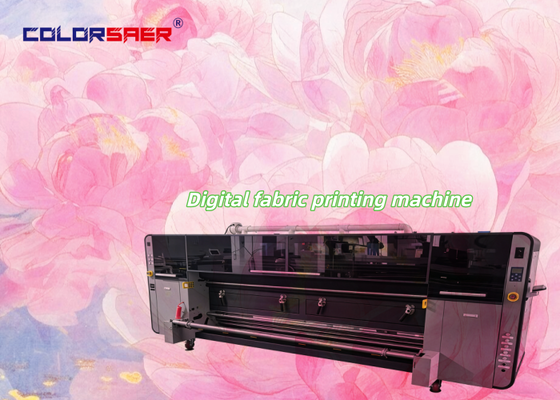 Long Service LifeI nkjet Textile Printing Machine Digital Fabric Plotter for Cotton and Polyester Materials