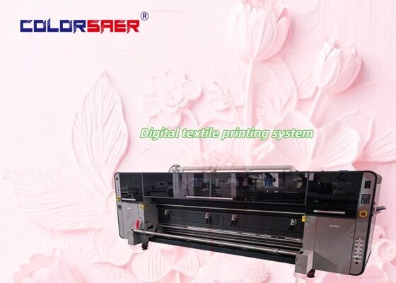 เครื่องพิมพ์ธง sublimation หัวพิมพ์แบบอุตสาหกรรมใหม่ KJ4B-QL สําหรับวัสดุผ้าใบหรือพอลิเอสเตอร์