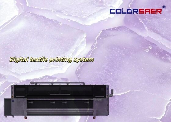 SAER CSR3200 New Model Digital Textile Printer With Heater Unit All-in-one Machine CMYK & CMYKGRBK