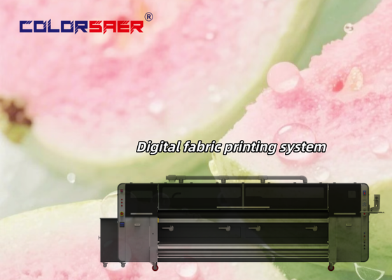 แบบใหม่ ความเร็วสูง KJ4B-QL Print Head การพิมพ์ตรงบนผ้า เครื่องพิมพ์ผ้าดิจิตอล ด้วยหมึก Pigment & Sublimation