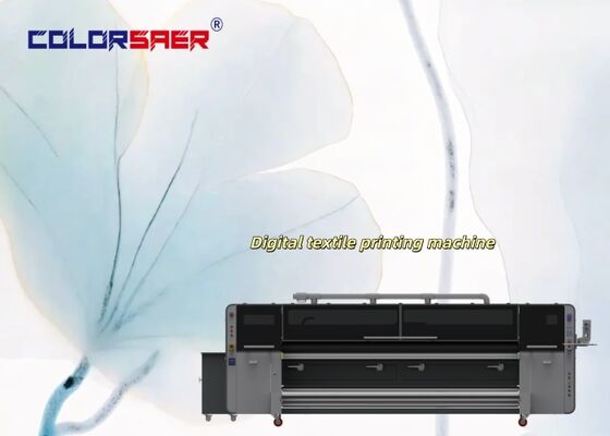 SAER อุตสาหกรรมเกรด 4 ชิ้น KJ4B-QL Print Head ระบบการพิมพ์ผ้ารูปแบบขนาดใหญ่ที่มี sublimation & สีหมึก