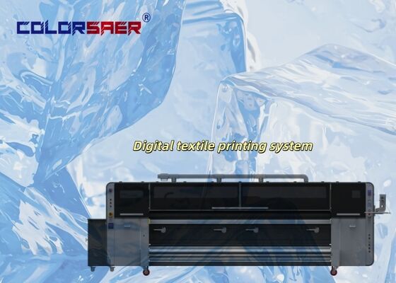 SAER Certified 3.2m KJ48-QL หัวพิมพ์เครื่องพิมพ์สิ่งทอแบบตรงอุตสาหกรรมสำหรับโรงงานป้ายโฆษณา OEM