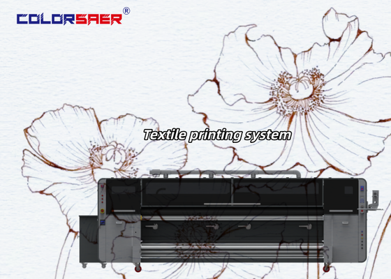 Indoor & Outdoor 3.2m Factory Digital Inkjet Textile Printers High Precision Printing Machine with 4pcs I3200A1 Print Head