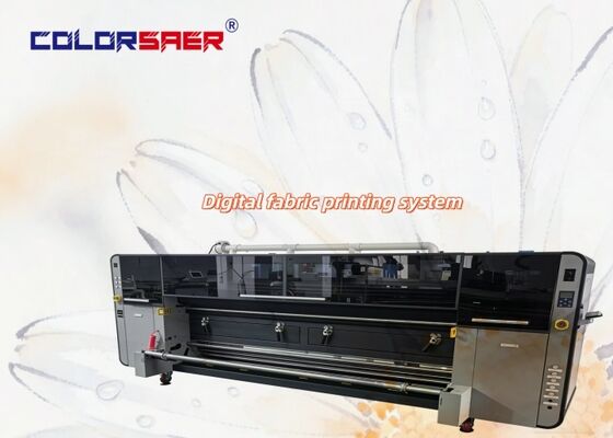 Hot Sale Fabric Textile Printing Machine 4 or 8pcs Print Head Inkjet Digital Fabric Printer with High Speed