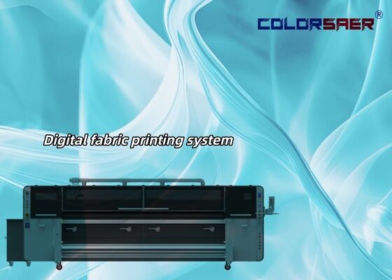 SAER High Speed Large Size Automatic Inkjet Printer Machine Textile Printing System with 1 Year Warranty