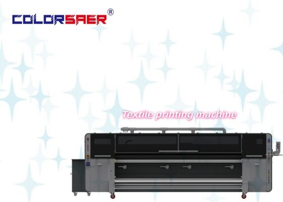 SAER High DIP Inkjet Textile Printer with Far Infrared Heating System All-in-one Device Fabric Plotter