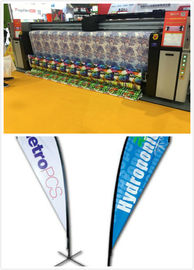 เครื่องพิมพ์ EPSON ผ้าสื่อดิจิตอลหัวระเหิดสำหรับแบนเนอร์ธง