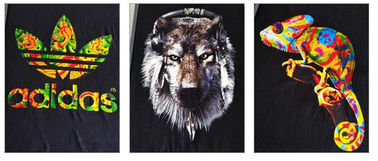 8 สีเครื่องพิมพ์เสื้อทีเครื่องพิมพ์ Flatbed ขนาดการพิมพ์ 600 * 1200 มม