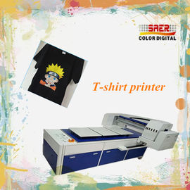 ตรงไปที่เสื้อผ้า 8 สี 1440 จุดต่อนิ้วเครื่องพิมพ์ Dtg เสื้อยืดเครื่องพิมพ์เสื้อผ้า