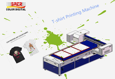 เครื่องตัดเย็บเสื้อผ้าดิจิตอลผ้าสำหรับเสื้อยืดน้ำหนักเครื่อง 260kg