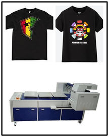 อัตโนมัติ Dtg ภูษาเครื่องพิมพ์เสื้อยืดเครื่องพิมพ์หมึกสีออกแบบหน้าต่างหลาย