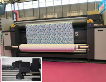 ผ้าปูโต๊ะทำเครื่องการพิมพ์ระเหิดเครื่องการพิมพ์ Cmyk ความละเอียดสูงสุด 1800 DPI