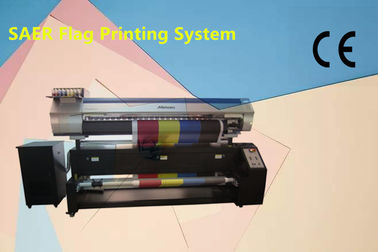 Dual CMYK Color Mimaki เครื่องพิมพ์ระเหิดด้วยความเร็วสูง 1440dpi พร้อมพัดลมกรอง
