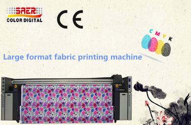จัดหาหมึกอย่างต่อเนื่องระเหิดผ้าพล็อตเตอร์ Dual CMYK สีที่มีประสิทธิภาพสูง