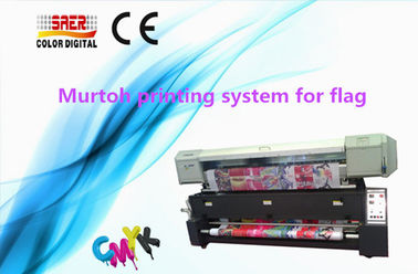 1440 DPI Mutoh เครื่องพิมพ์ขนาดใหญ่พร้อมระบบการพิมพ์ผ้าโดยตรง