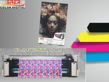 ใช้งานง่ายเครื่องพิมพ์แบบกำหนดเองระเหิดสำหรับผ้าด้วย 3 Epson 4720 หัวพิมพ์