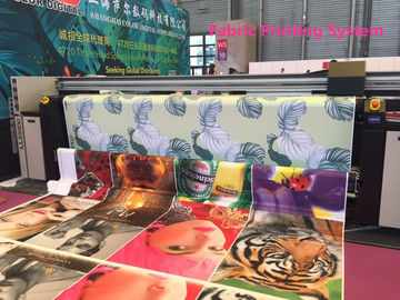 เครื่องพิมพ์สิ่งทอดิจิตอล CMYK รูปแบบขนาดใหญ่ 1800DPI