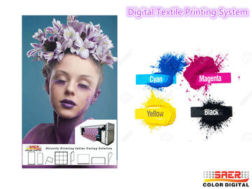 3.5kw เครื่องทำน้ำอุ่นไฟฟ้าล็อตเตอร์ผ้า / เครื่องการพิมพ์ผ้าฝ้ายขนาดรูปแบบขนาดใหญ่