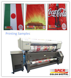 การระเหิดโดยตรง Mutoh เครื่องพิมพ์สิ่งทอธงพิมพ์พลังงานขั้นต้น 2000W