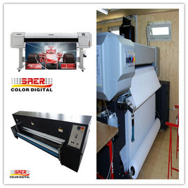 ขนนกธง Mutoh เครื่องพิมพ์ม้วนในการม้วนสำหรับการระเหิดสิ่งทอ