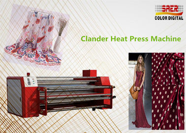 น้ำมันความร้อนม้วน To Roll เครื่องระเหิด Calander การดำเนินงานที่สะดวก