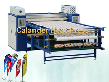 Roll Calander เครื่องการพิมพ์แบนเนอร์ระเหิดอัตโนมัติ CE รับรอง