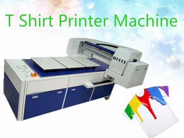 เครื่องพิมพ์ CMYK DTG เครื่องพิมพ์การ์เม้นท์ไม่มีกลิ่นการคุ้มครองสิ่งแวดล้อม