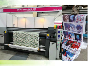 เครื่องพิมพ์ระเหิดสิ่งทอแบนเนอร์ธง CMYK ขนาด 2000 มม