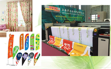 เครื่องพิมพ์ธงผ้าโพลีเอสเตอร์ CMYK แบนเนอร์