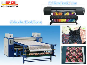 2.5m Roller Style Textile Calender Machine การพิมพ์ระเหิด