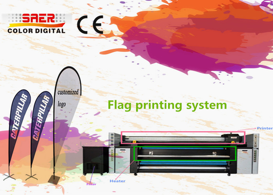 เครื่องพิมพ์สีระเหิดความละเอียดสูง 1440dpi Inkjet Digital Printing
