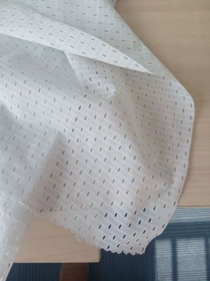 ผ้าพิมพ์ดิจิตอลสีขาวสำหรับผ้าม่านด้วยหมึกสีระเหิด