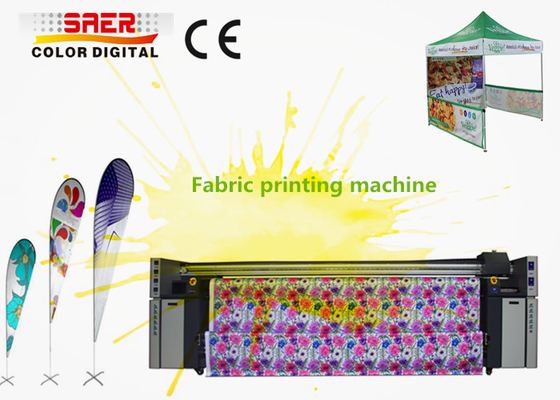 เครื่องพิมพ์อิงค์เจ็ทสีระเหิด CMYK แบบคู่ขนาดใหญ่